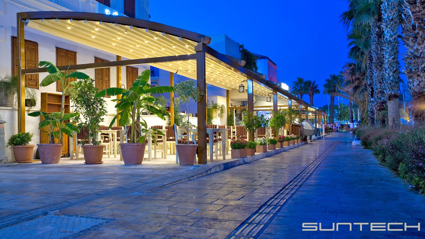 Elegante Kassettenmarkisen von SUNTECH Sonnenschutzsysteme